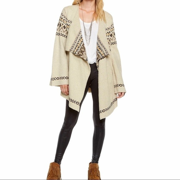 NWT Chaser Drape Front Cardigan Vintage Sweater M - Picture 16 of 16